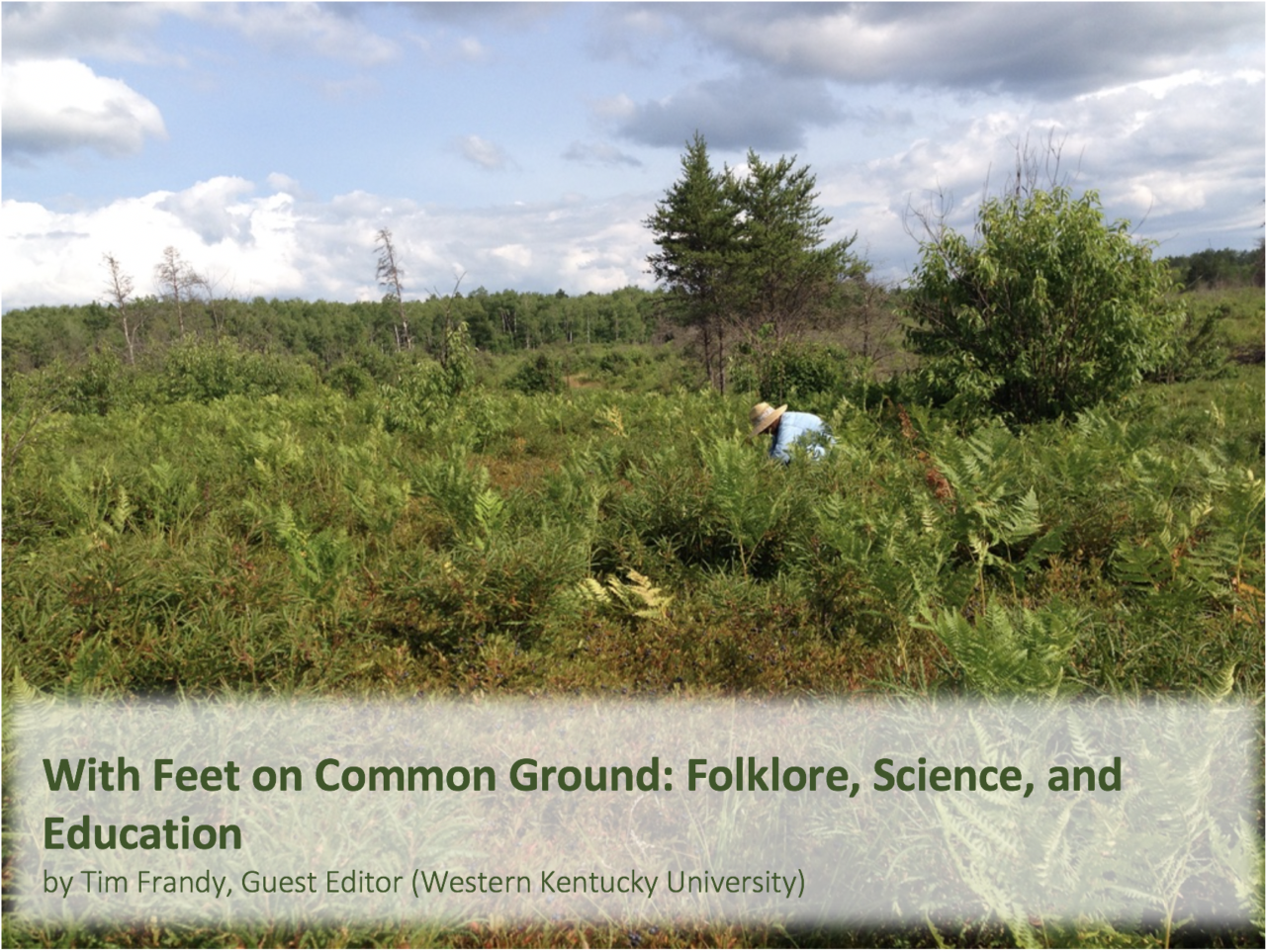 With Feet on Common Ground - Journal of Folklore and Education